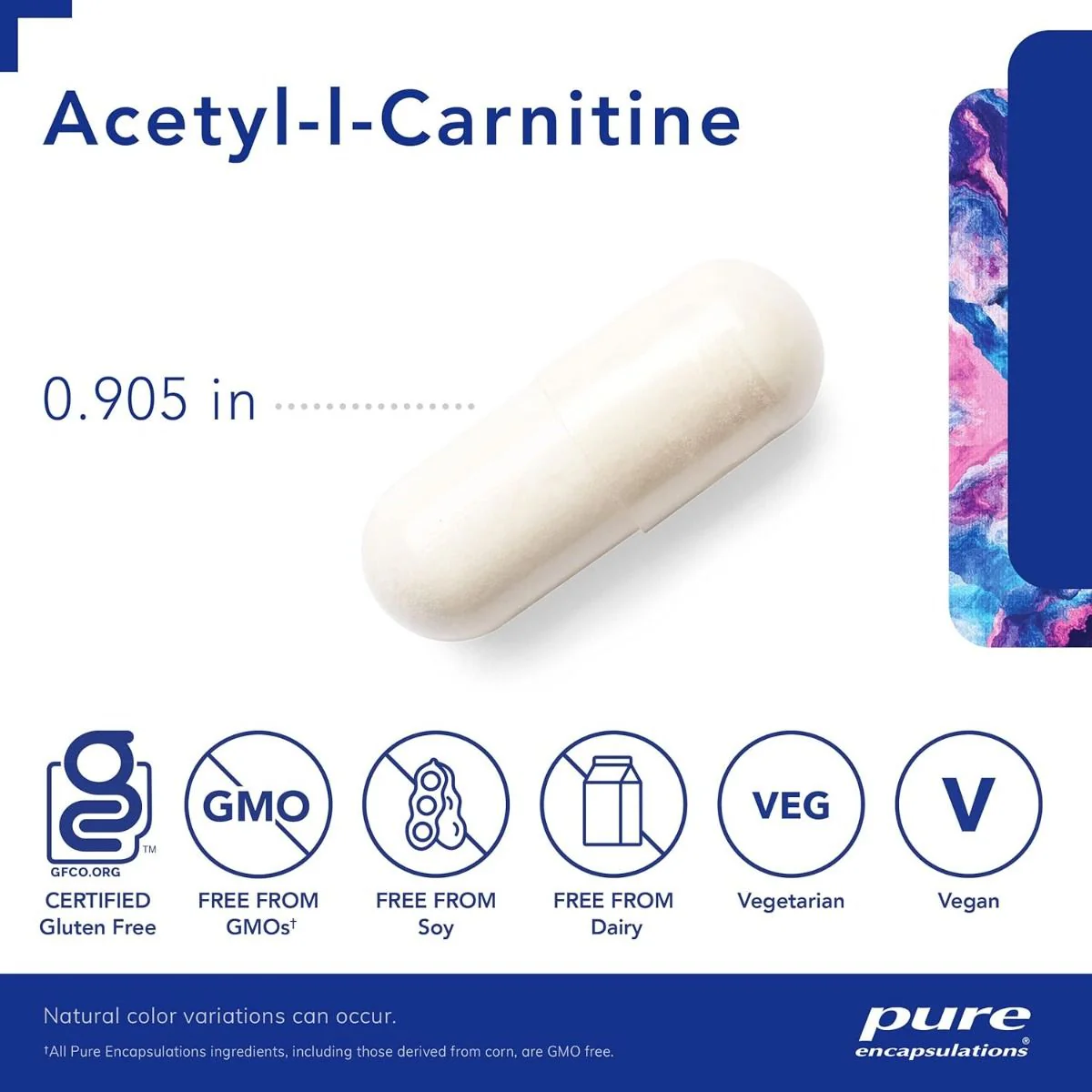 Acetyl-L-Carnitine 500 MG 60Capsules - Image 3
