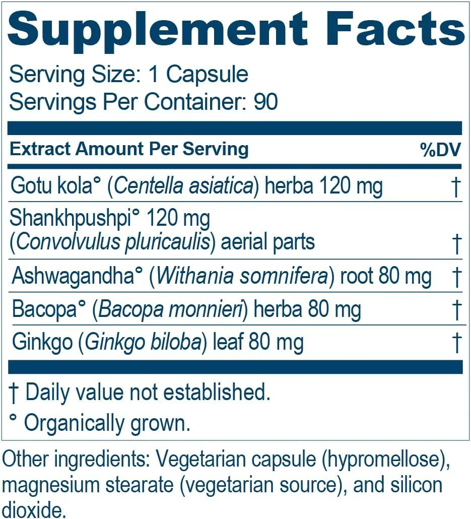 Bacopa Plus 90Veggie Caps - Image 3