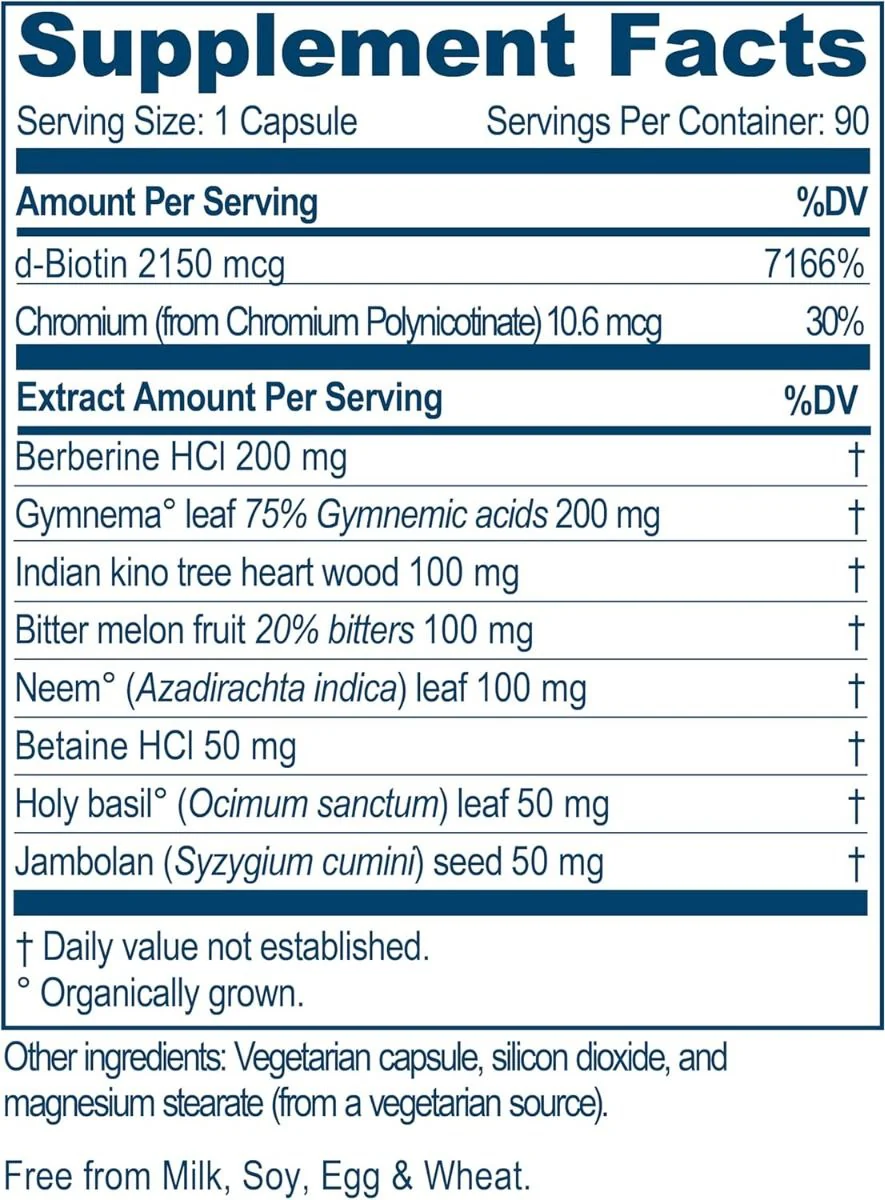 Bio Gymnema 90Veggie Caps - Image 3